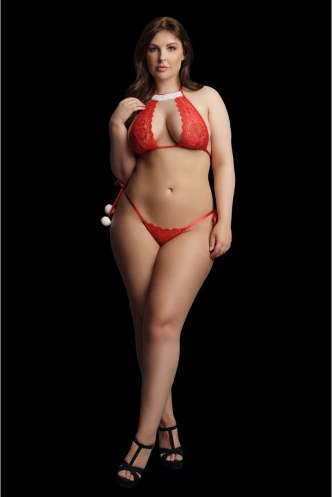 Le desir - Zestaw biustonosz+stringi Angel Plus Size Le Désir by Shots Le desir - Zestaw biustonosz+stringi Angel Plus Size Le Désir by Shots