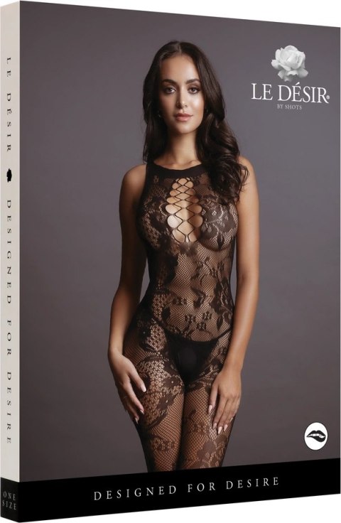 Le desire - Bodystocking z otwartym kroczem S - XL Le Désir by Shots Le desire - Bodystocking z otwartym kroczem S - XL Le Désir by Shots