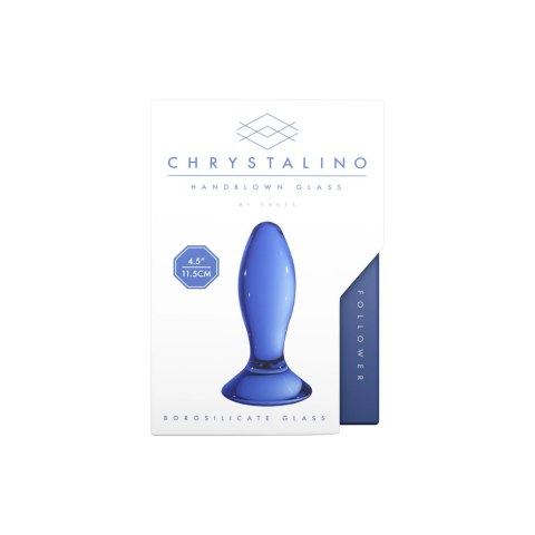 Christalino by shots - Szklany korek analny Follower Chrystalino by Shots Christalino by shots - Szklany korek analny Follower Chrystalino by Shots
