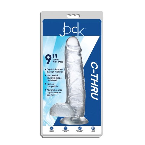 Curve Toys - Dildo z jądrami - 23 cm Curve Toys Curve Toys - Dildo z jądrami - 23 cm Curve Toys