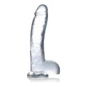 Curve Toys - Dildo z jądrami - 25,5 cm Curve Toys