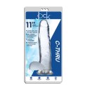 Curve Toys - Dildo z jądrami - 28 cm Curve Toys