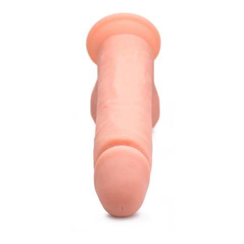 Curve Toys - Wibrujace dildo z jądrami - silikonowe z pilotem zdalnego sterowania - 23 cm Curve Toys Curve Toys - Wibrujace dildo z jądrami - silikonowe z pilotem zdalnego sterowania - 23 cm Curve Toys
