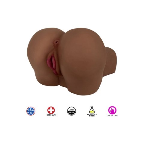 Curve Toys - Wibrujący masturbator - pozycja na pieska Paris Curve Toys