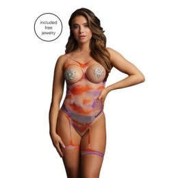 Le desir - Body z otwartym kroczem na ramiączkach S-XL Le Désir by Shots