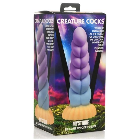 XR Brands - Silikonowe dildo - jednorożec XR Brands XR Brands - Silikonowe dildo - jednorożec XR Brands