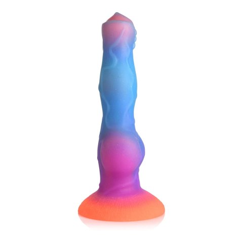 XR Brands - Silikonowe dildo świecące w ciemności - Kosmiczny XR Brands XR Brands - Silikonowe dildo świecące w ciemności - Kosmiczny XR Brands