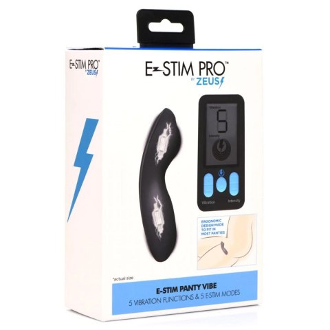 XR Brands - Wibrator do majtek z elektrostymulacją + zdalne sterowanie XR Brands XR Brands - Wibrator do majtek z elektrostymulacją + zdalne sterowanie XR Brands