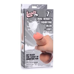 XR Brands - Dildo tryskajace o podwójnej gęstości - 18 cm XR Brands