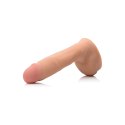 XR Brands - Dildo tryskajace o podwójnej gęstości - 20,5 cm XR Brands