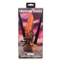 XR Brands - Falowane silikonowe dildo z mackami XR Brands