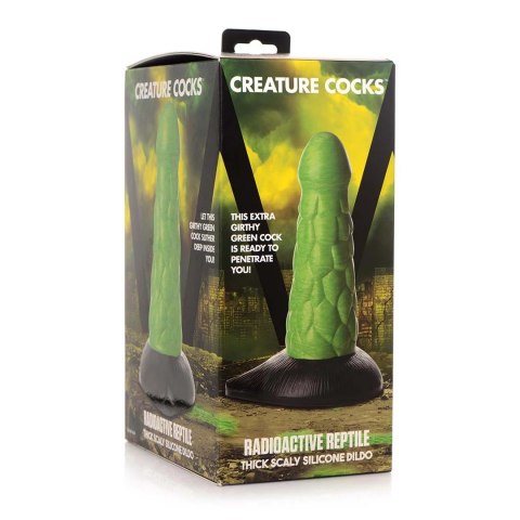 XR Brands - Grube, łuskowate, silikonowe Dildo XR Brands XR Brands - Grube, łuskowate, silikonowe Dildo XR Brands