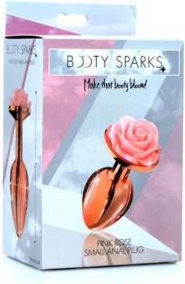XR Brands - Korek analny - wykończony różą - mały XR Brands