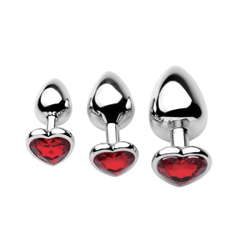 XR Brands - Korki analne - 3 sztuki XR Brands XR Brands - Korki analne - 3 sztuki XR Brands