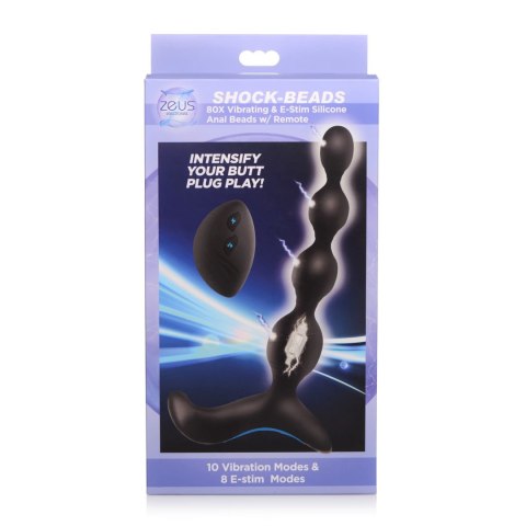 XR Brands - Kulkowy korek analny z pilotem zdalnego sterowania XR Brands XR Brands - Kulkowy korek analny z pilotem zdalnego sterowania XR Brands