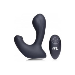 XR Brands - Nadmuchiwana i stukająca wibracja prostaty z pilotem zdalnego sterowania XR Brands