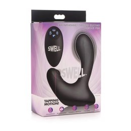 XR Brands - Nadmuchiwana i stukająca wibracja prostaty z pilotem zdalnego sterowania XR Brands