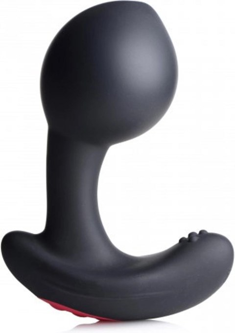 XR Brands - Nadmuchiwany, wibrujący silikonowy korek prostaty XR Brands XR Brands - Nadmuchiwany, wibrujący silikonowy korek prostaty XR Brands