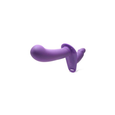 XR Brands - Podwójne Dildo z Uprzężą i Pilotem XR Brands XR Brands - Podwójne Dildo z Uprzężą i Pilotem XR Brands