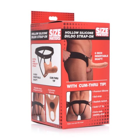 XR Brands - Silikonowe dildo z paskiem XR Brands XR Brands - Silikonowe dildo z paskiem XR Brands