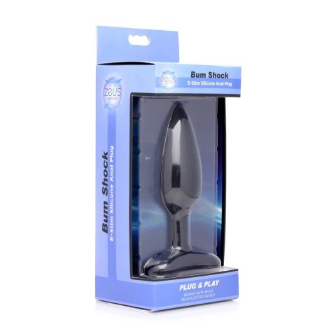 XR Brands - Silikonowy korek analny, elektrostymulacja XR Brands XR Brands - Silikonowy korek analny, elektrostymulacja XR Brands