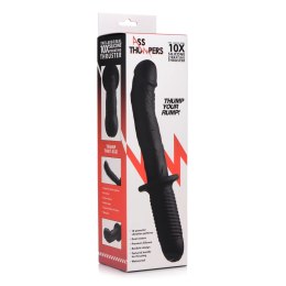 XR Brands - Silikonowy wibrator z uchwytem XR Brands