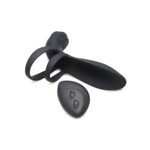 XR Brands - Silikonowy wibrujący penis z pilotem XR Brands XR Brands - Silikonowy wibrujący penis z pilotem XR Brands