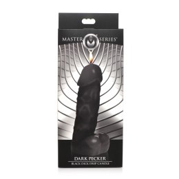 XR Brands - Świeca kapiąca - czarny penis XR Brands