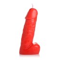 XR Brands - Świeca kapiąca - czerwony penis XR Brands