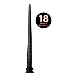 XR Brands - Wąż silikonowy stożkowy ze strukturą - 46 cm XR Brands