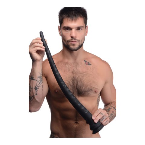 XR Brands - Wąż silikonowy stożkowy ze strukturą - 56 cm XR Brands XR Brands - Wąż silikonowy stożkowy ze strukturą - 56 cm XR Brands