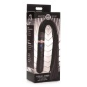 XR Brands - Wibeujące, silikonowe dildo z biczem XR Brands