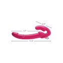 XR Brands - Wibrujące dildo do założenia na pasek XR Brands