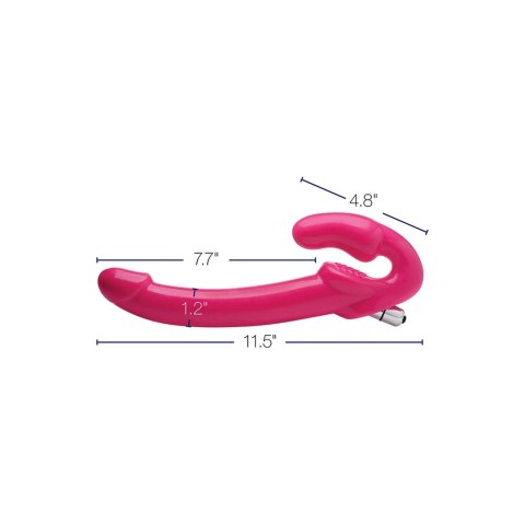 XR Brands - Wibrujące dildo do założenia na pasek XR Brands XR Brands - Wibrujące dildo do założenia na pasek XR Brands