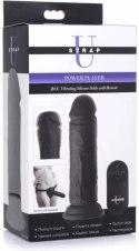 XR Brands - Wibrujące dildo z pilotem zdalnego sterowania XR Brands