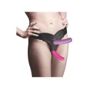 XR Brands - Wibrujące, silikonowe dildo z pilotem zdalnego sterowania - zestaw XR Brands