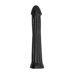 All Black - Dildo, długie, gładkie, 31 cm All Black