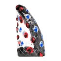 All Black - Dildo, lekko pochylone, 21 cm All Black