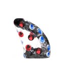 All Black - Dildo, mocno wykrzywione, 19 cm All Black