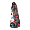 All Black - Dildo, z realistycznymi żyłami , 22 cm All Black