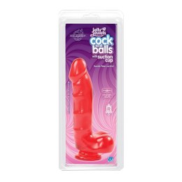 Doc Johnson - Dildo z jądrami i przyssawką Doc Johnson