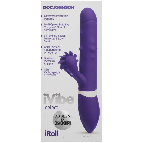 Doc Johnson - Wibrator króliczek iRoll Doc Johnson Doc Johnson - Wibrator króliczek iRoll Doc Johnson