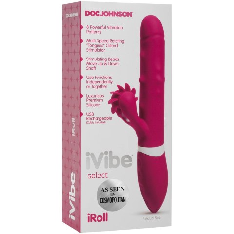 Doc Johnson - Wibrator króliczek iRoll Doc Johnson Doc Johnson - Wibrator króliczek iRoll Doc Johnson