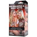 Doc Johnson - Podwójny masturbator Mia Malkova i Vicky Vette Doc Johnson