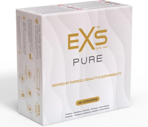 Prezerwatywy Pure 48 szt EXS EXS Prezerwatywy Pure 48 szt EXS EXS