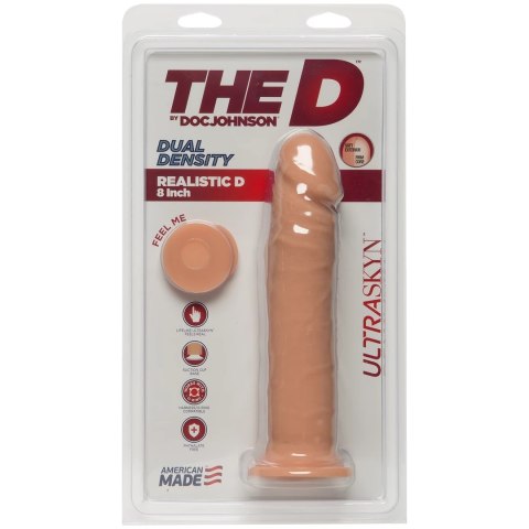 Doc Johnson - Realistyczne dildo Realistic D 20 cm Doc Johnson Doc Johnson - Realistyczne dildo Realistic D 20 cm Doc Johnson