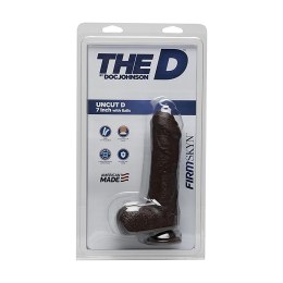 Doc Johnson - Realistyczne dildo z jądrami 18 cm Doc Johnson