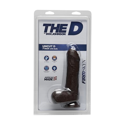 Doc Johnson - Realistyczne dildo z jądrami 18 cm Doc Johnson Doc Johnson - Realistyczne dildo z jądrami 18 cm Doc Johnson