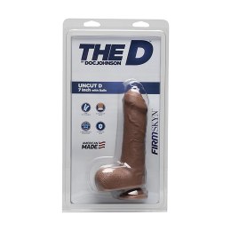 Doc Johnson - Realistyczne dildo z jądrami 18 cm Doc Johnson