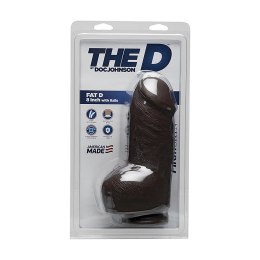 Doc Johnson - Realistyczne dildo z jądrami 20 cm Doc Johnson